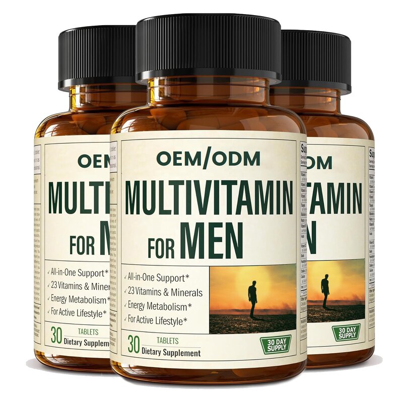 Multivitamin Tablets - OEM ODM Male Sport A B C D E Iron Zinc Supplement