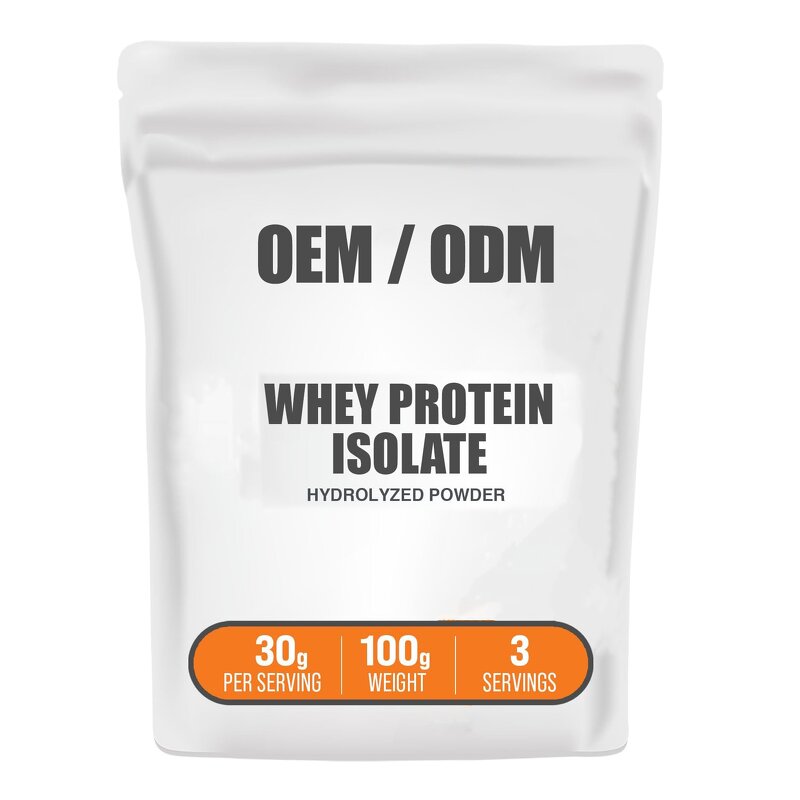 Hydrolyzed Whey Protein Powder - Private Label Unflavored Muscle Growth Sport