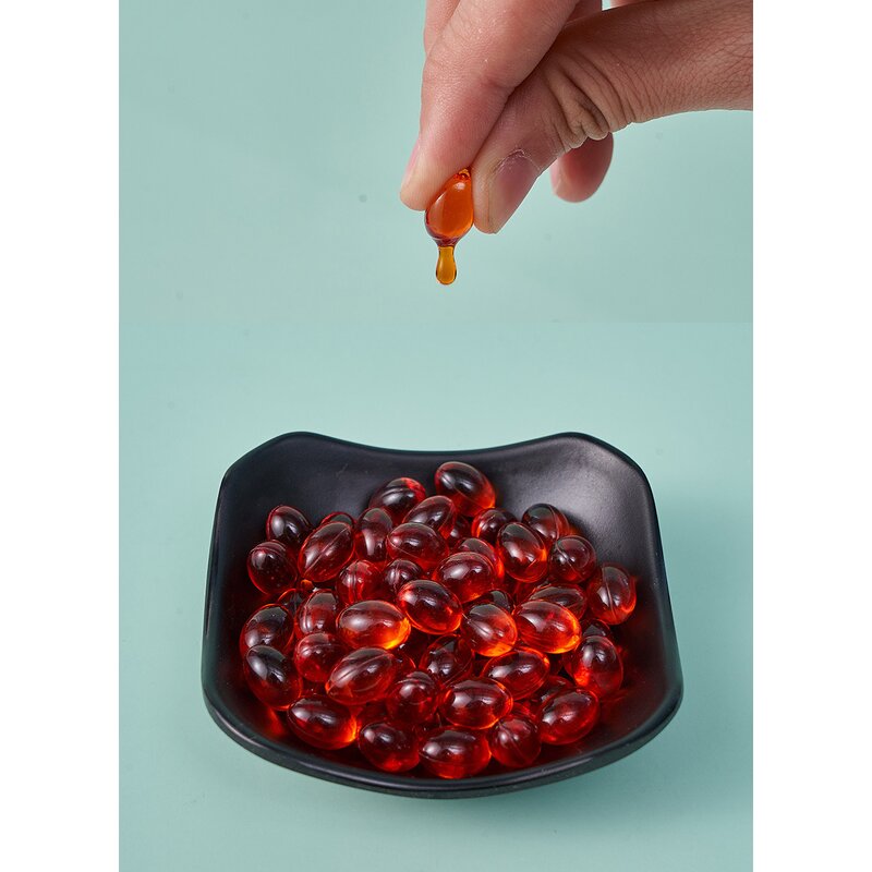 Krill Oil Softgels - OEM 1000mg DHA EPA Liquid Gel Supplement for Adults