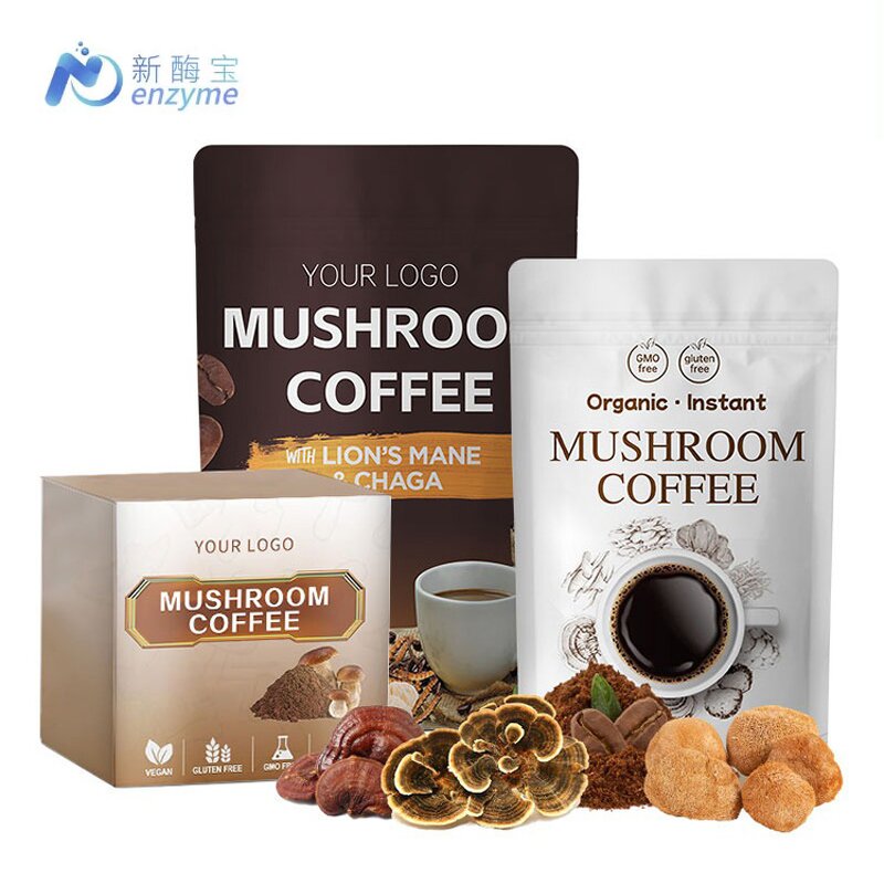 Mushroom Coffee Powder Manufacturer - Supply OEM Private Label Reishi Lion Mane Instant