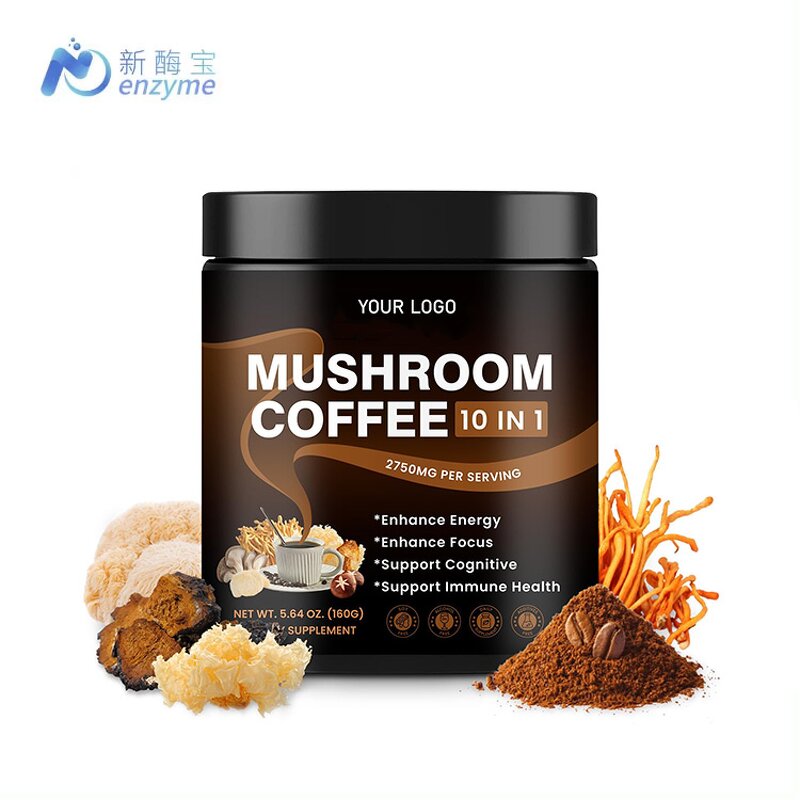 Mushroom Coffee Powder Manufacturer - Supply Bulk Price Private Label Blend