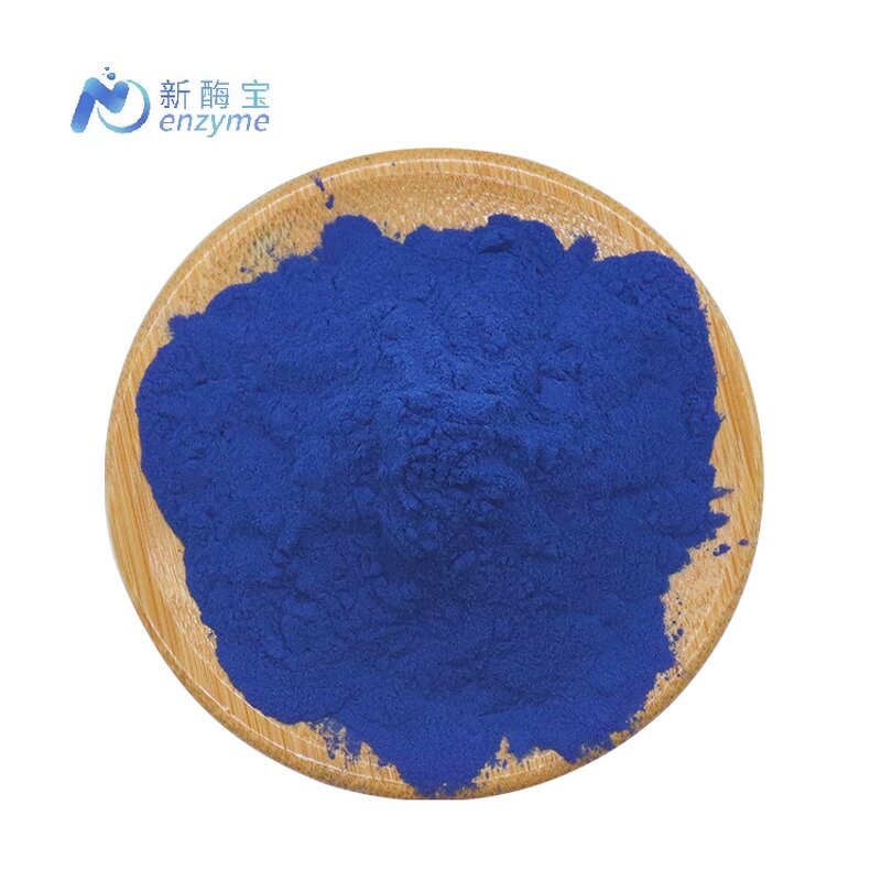 Blue Spirulina Powder Manufacturer - Free Sample OEM Organic Phycocyanin E6 E18 E25 E40