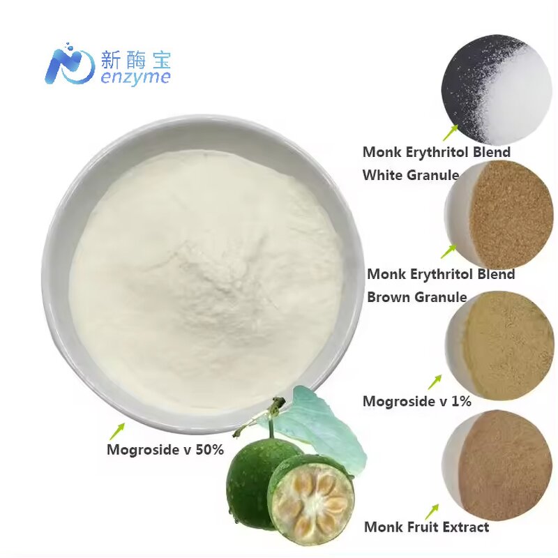 Monk Fruit Extract Manufacturer - Organic Certified Mogroside Monkfruit Sugar Sweetener