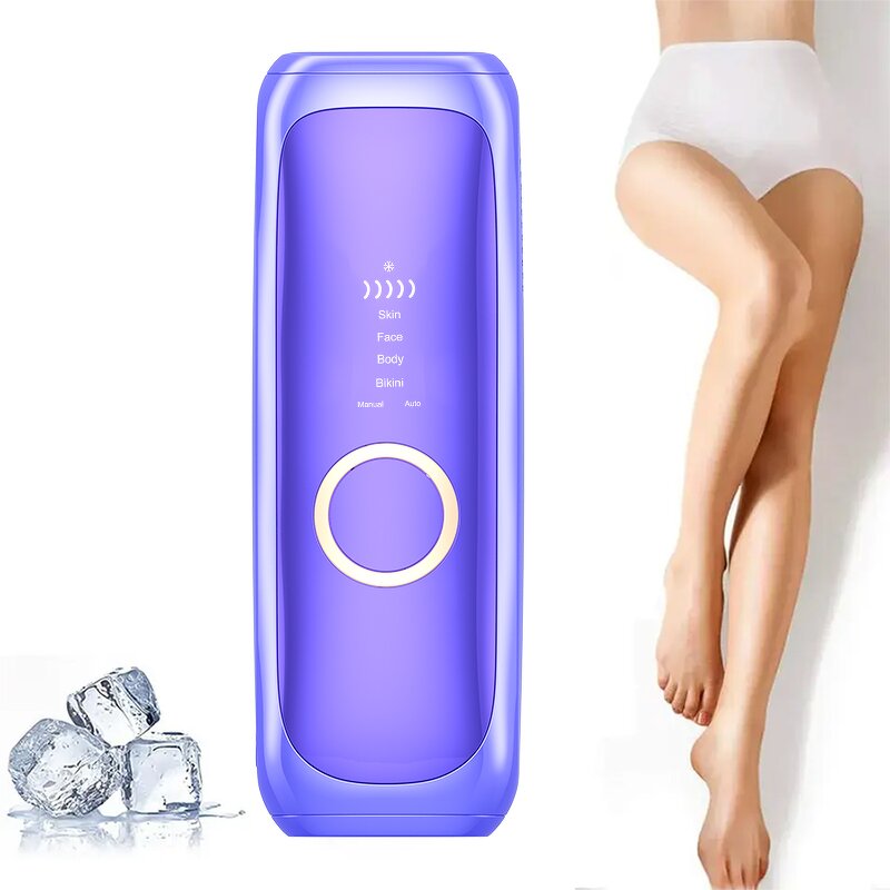 10Hz IPL Hair Removal Device - Full Body Professional Ice Cooling Unlimited Flashes