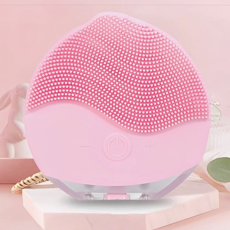 Ultrasonic Facial Brush - 2025 Newest OEM Waterproof 12 Intensity Levels