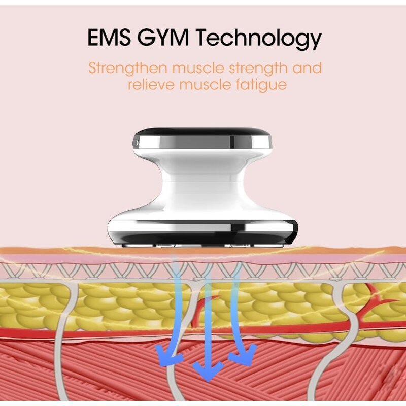 Mini RF Slimming Massager - EMS Weight Loss Fat Burning Body Sculpting Home Device