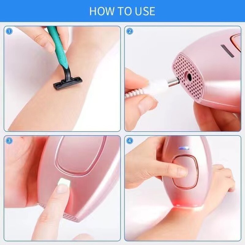IPL Laser Hair Removal Machine - Customizable Home Permanent Smooth Skin Solution Wholesale