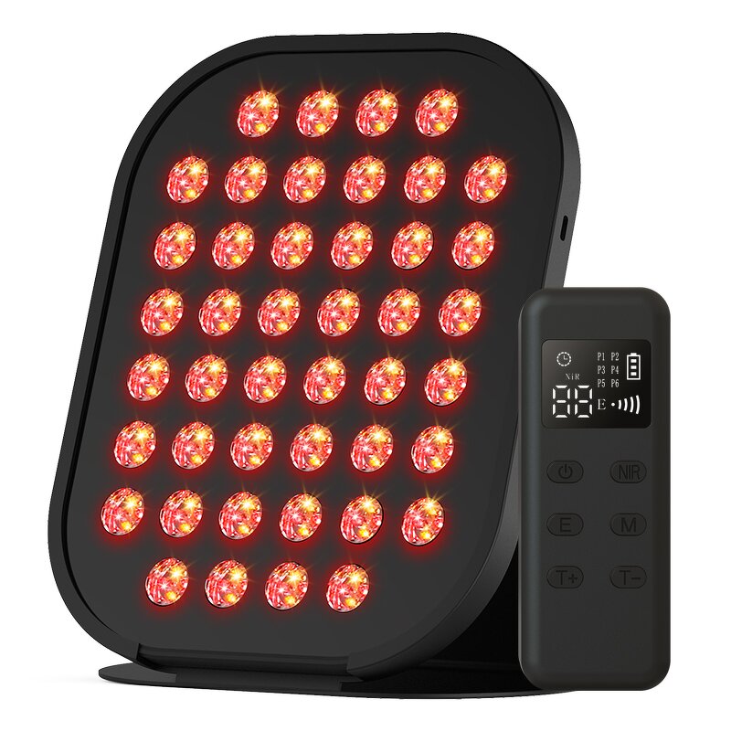 Infrared Red Light Stand - Electric LED Therapy Panel Holder for Face and Body