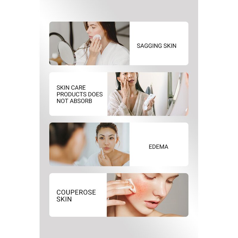 EMS Microcurrent Device - Skin Care Face Lift Tighten Firming Vibration Toning Tool