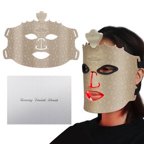 7 Color LED Light Therapy Mask - Silicone 630 850nm Anti Aging Skin Rejuvenation