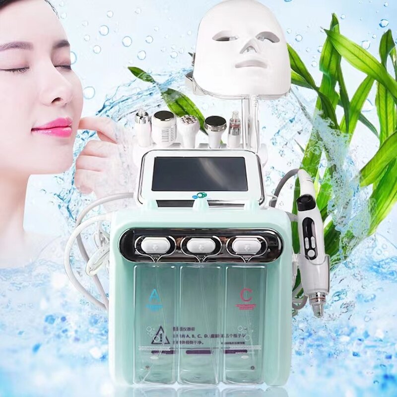8 in 1 Small Bubble Machine - Home Microdermabrasion Vacuum Blackhead Remover Anti-wrinkle