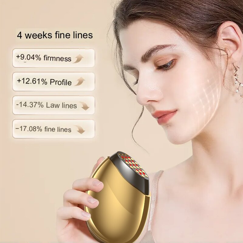 RF Facial Beauty Device - MFIP EMS Microcurrent Pulse Wrinkle Removal Face Lifting