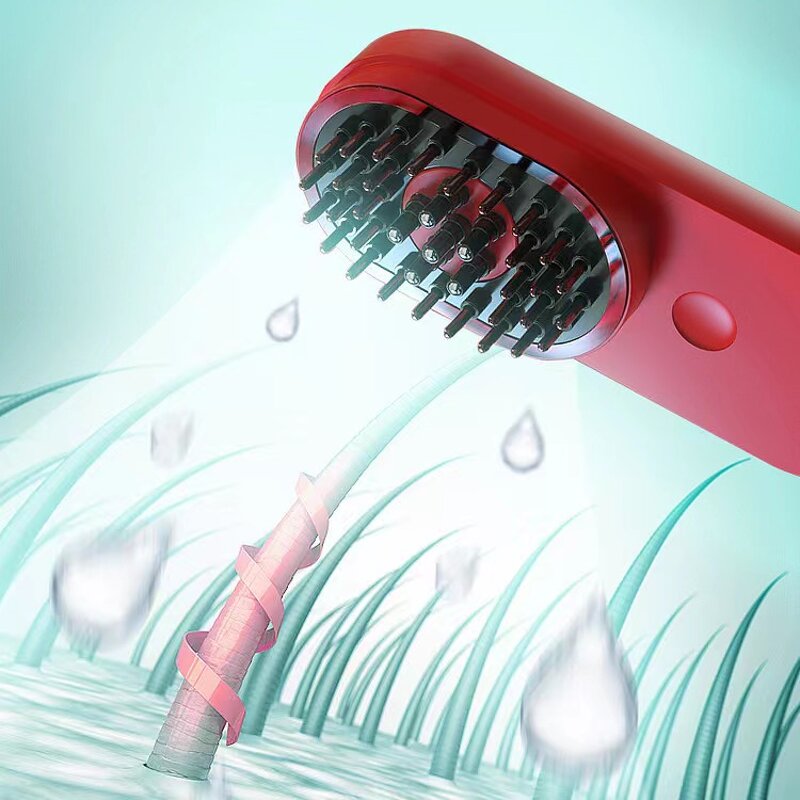 Hair Growth Massage Comb - Pod Delivery System Red Light Therapy Heating Styling Tool