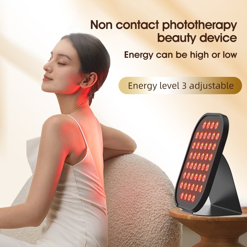 Infrared Red Light Stand - Electric LED Therapy Panel Holder for Face and Body