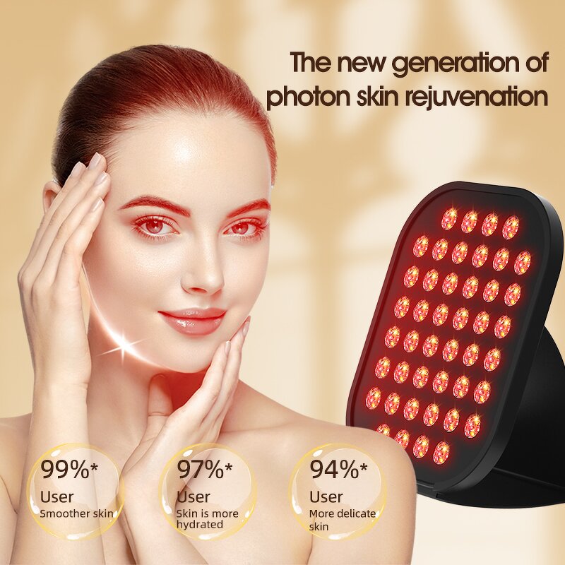 Infrared Red Light Stand - Electric LED Therapy Panel Holder for Face and Body