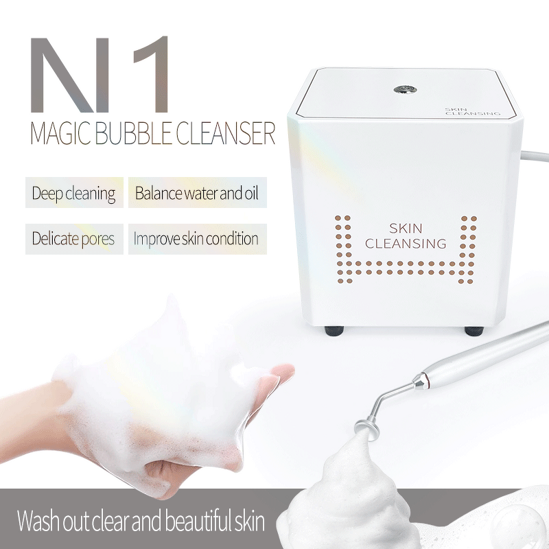 Oxygen Magic Bubble Machine - Facial Cleaning Skin Management Salon Instrument