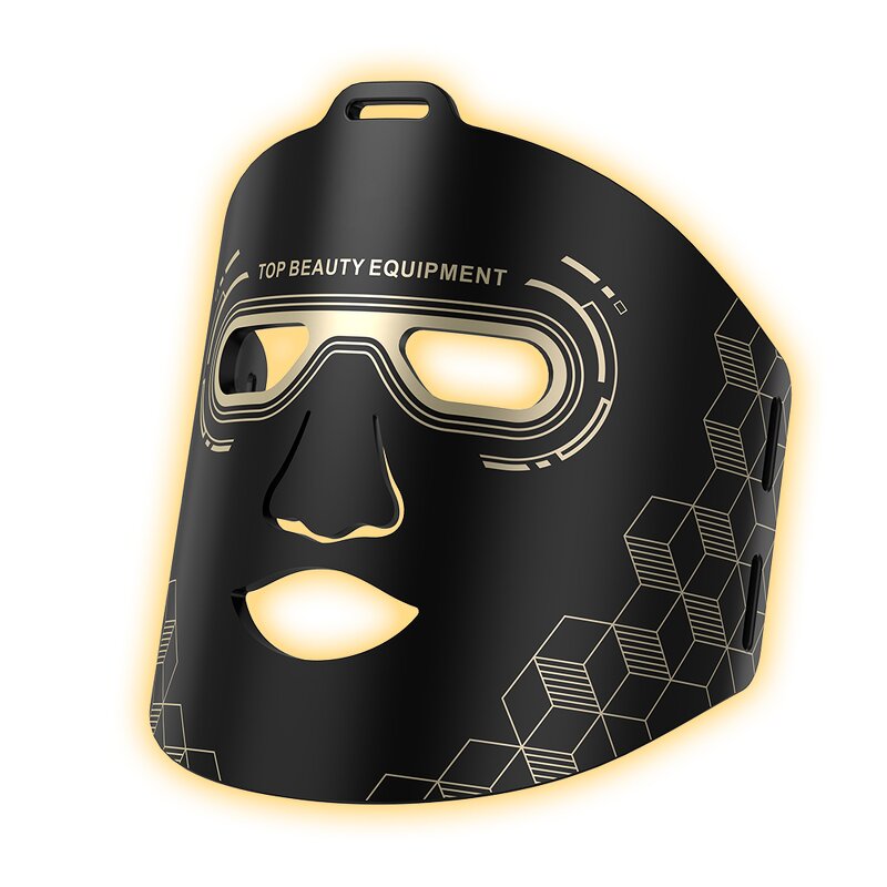 LED Light Therapy Mask - Blue Infrared Red Anti-Aging Skincare Facial Rejuvenation Device