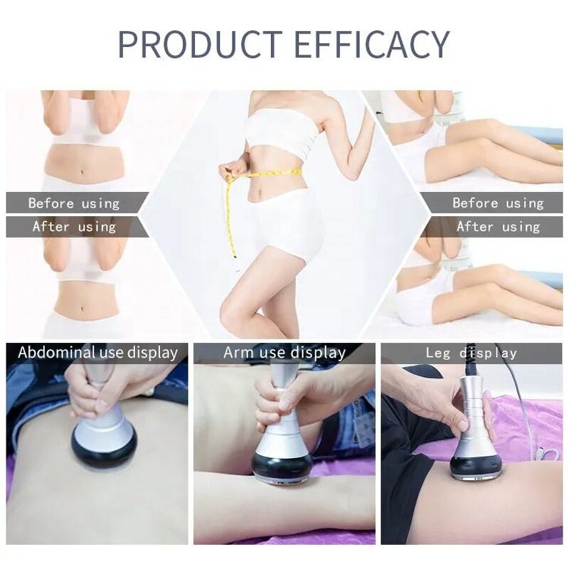 40K Cavitation Machine - At-home Fat Burning Single Handle Body Sculpting Device