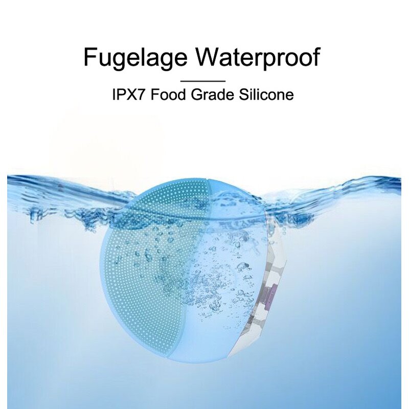 Silicone Electric Facial Brush - Customized Rechargeable Waterproof Multiple Speed Deep Cleansing
