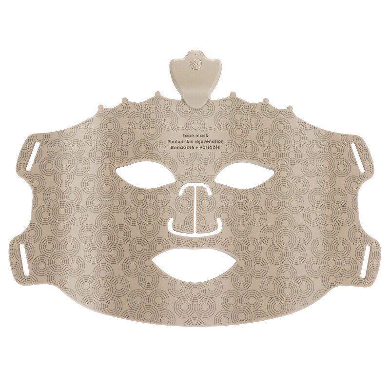 7 Color LED Light Therapy Mask - Silicone 630 850nm Anti Aging Skin Rejuvenation