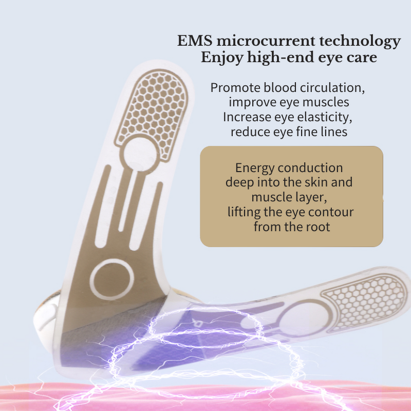 Micro Current Eye Patch - Eye Massager for Dry Eyes Dark Circles Puffiness