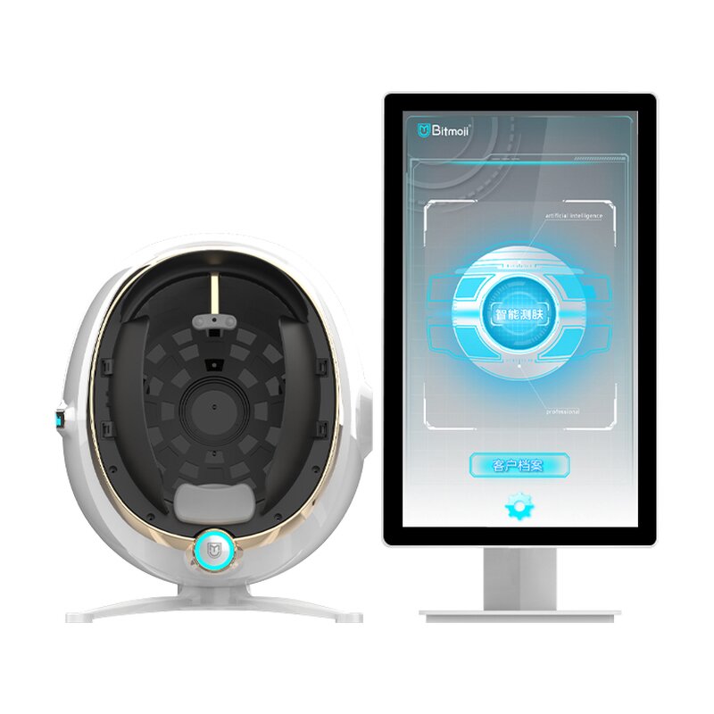 Bitmoji Skin Analysis Machine - 21.5 Inch Professional 3D Facial Salon Equipment with Pad