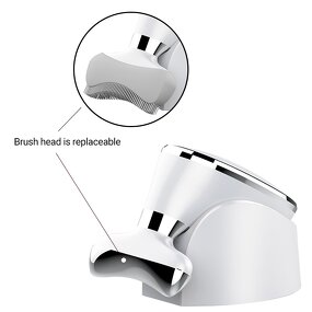 2 in 1 Microcurrent Device - 2025 New Trend EMS Facial Cleansing Brush Hot Massage