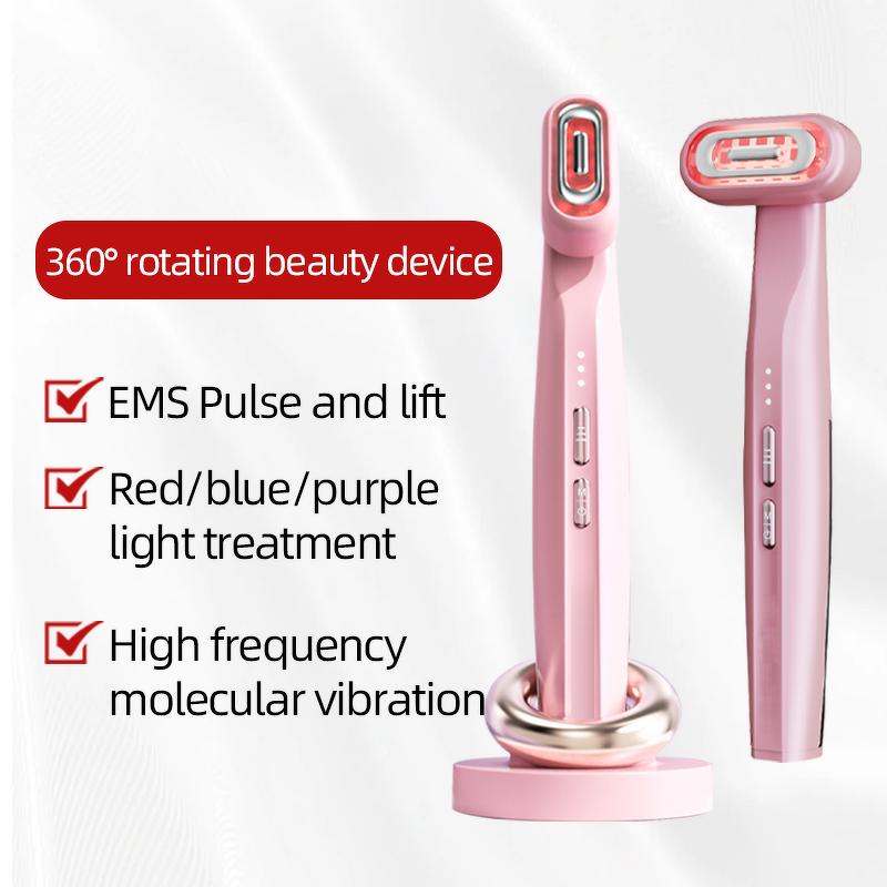 Red Light Eye Beauty Wand - USB Charge Blue Light Hot Compress Anti-aging Eye Device