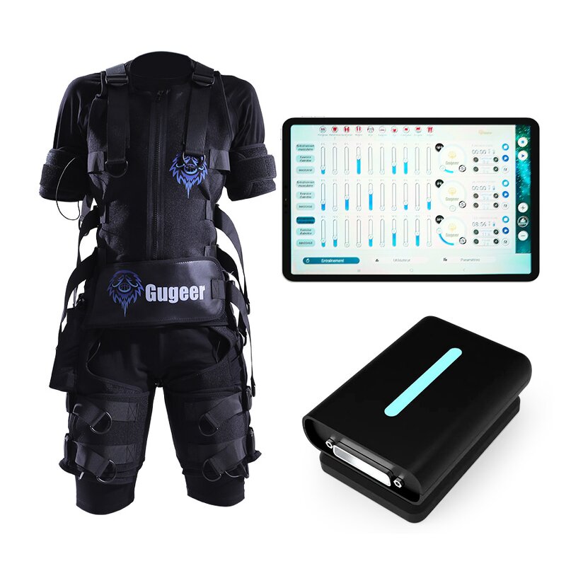 Wireless EMS Fitness Suit - Adjustable Intensity Multi Channel Electrodes Home Commercial Use