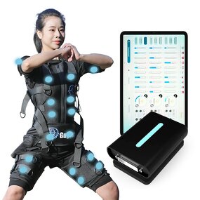 Portable EMS Stimulator Suit - Bluetooth App Fitness Training Recovery Toning Therapy
