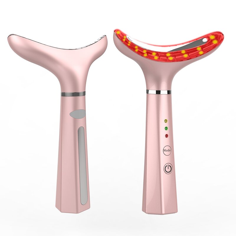 RF LED Facial Device - Professional At-home Anti-Aging Wrinkle Removal Microcurrent Tool