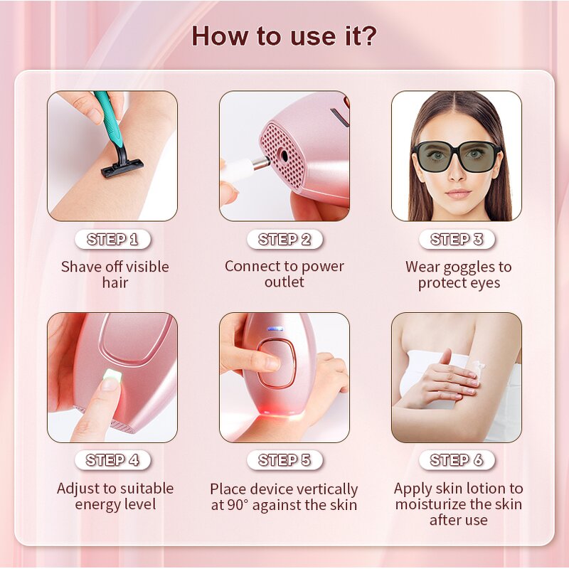Handheld IPL Epilator - Wholesale Home Use Intense Pulsed Light Hair Remover OEM