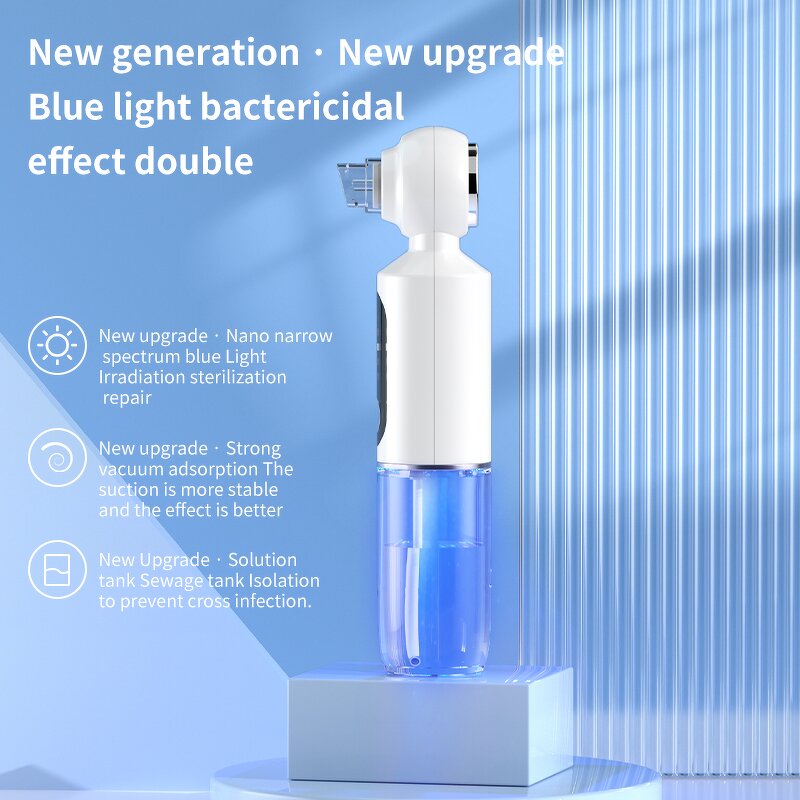 Water Cycle Blackhead Remover - New Skin Rejuvenation Hot Massage Vacuum Pore Cleaner