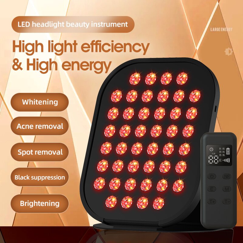 Infrared Red Light Stand - Electric LED Therapy Panel Holder for Face and Body