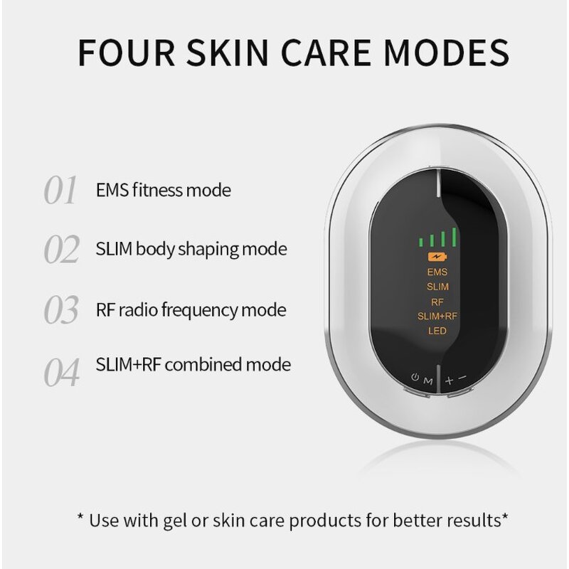 Mini RF Slimming Massager - EMS Weight Loss Fat Burning Body Sculpting Home Device