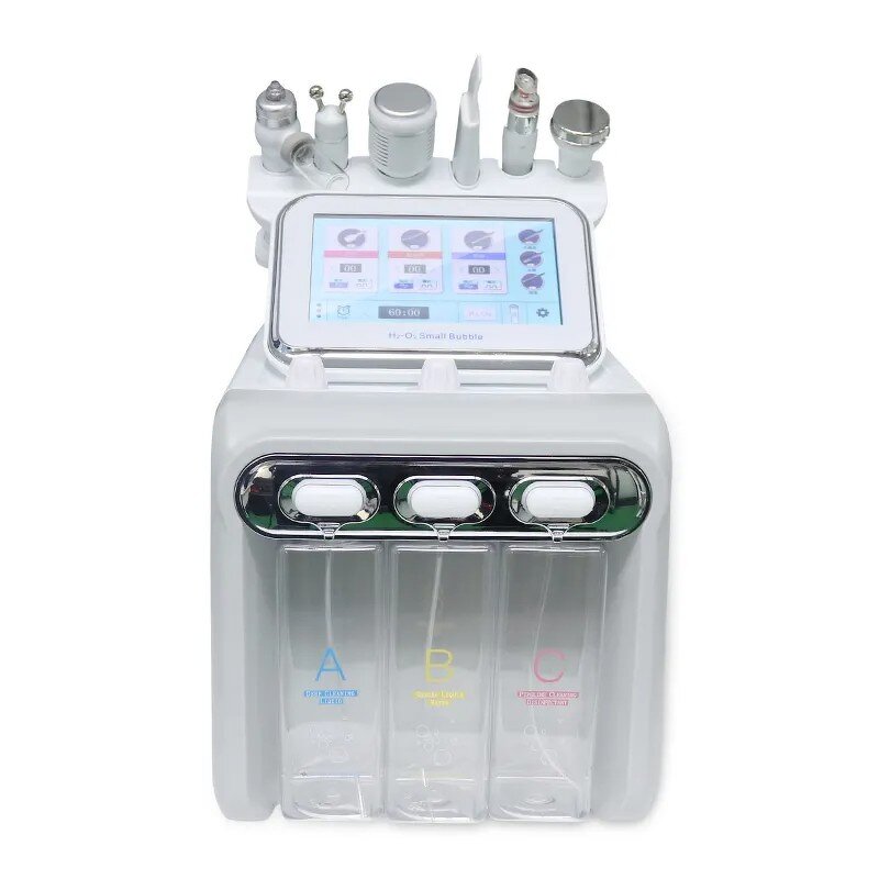 7 in 1 Hydro Facial Machine - Spa Skin Tightening Micro Dermabrasion Wrinkle Remover Device