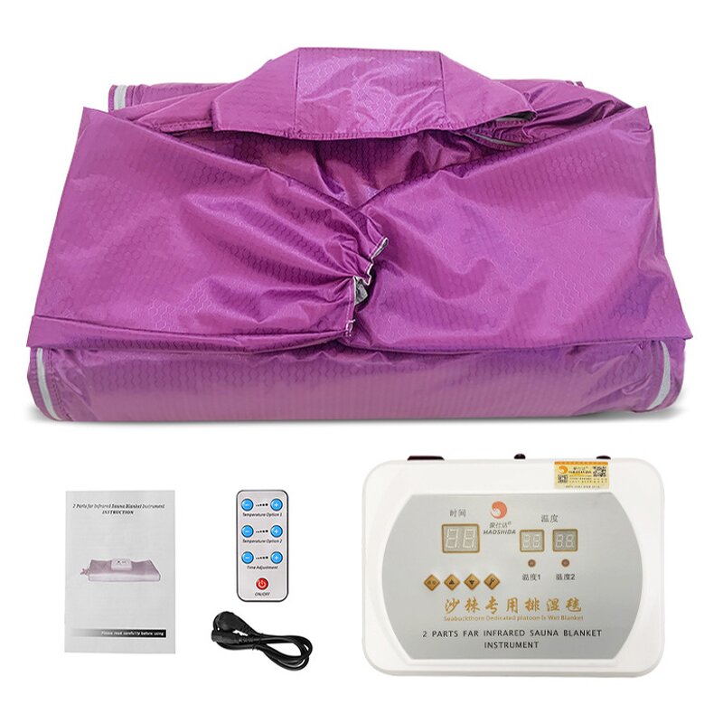 Far Infrared Sauna Blanket - Portable Full Body Weight Loss Red Light Therapy OEM ODM