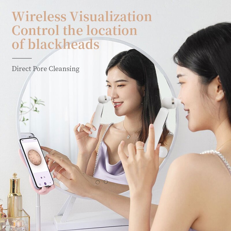 Visible Pore Vacuum Cleaner - Hot Compress Water Circulation Blackhead Remover Machine