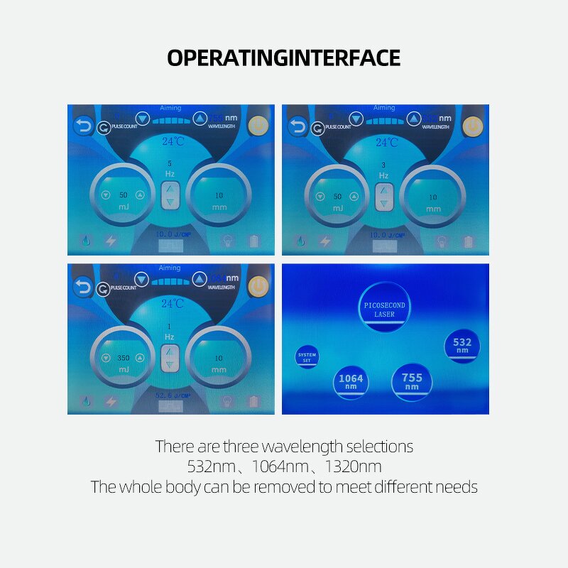 Picosecond Laser Machine - Multi-function Picolaser Q Switched Tattoo Removal Device