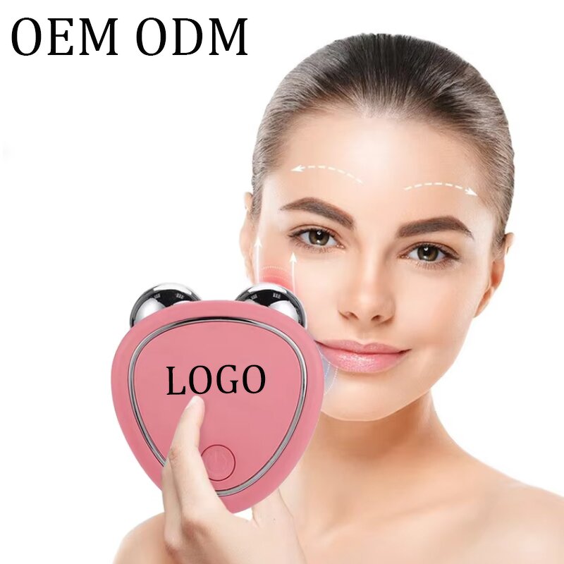 Microcurrent Facial Toning Device - EMS Anti-aging Face Lifting At-home Beauty Tool