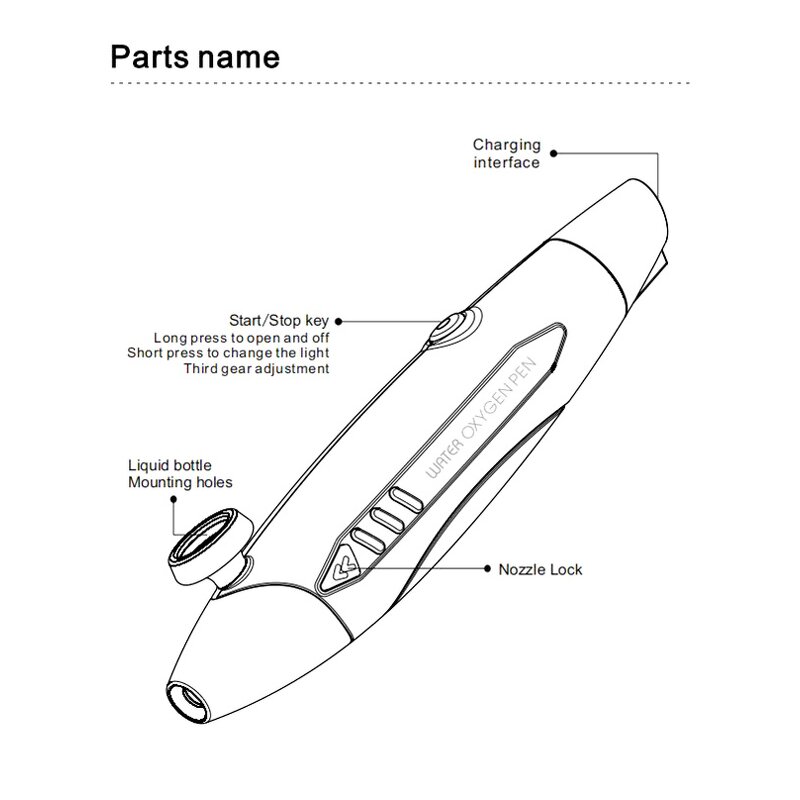 Nano Water Oxygen Spray Machine - Home SPA Facial Deep Moisturizing Beauty Tool