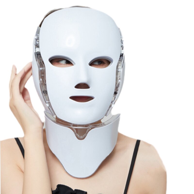 7 Color Photon LED Mask - Microcurrent Skin Tightening Rejuvenation Red Light Therapy