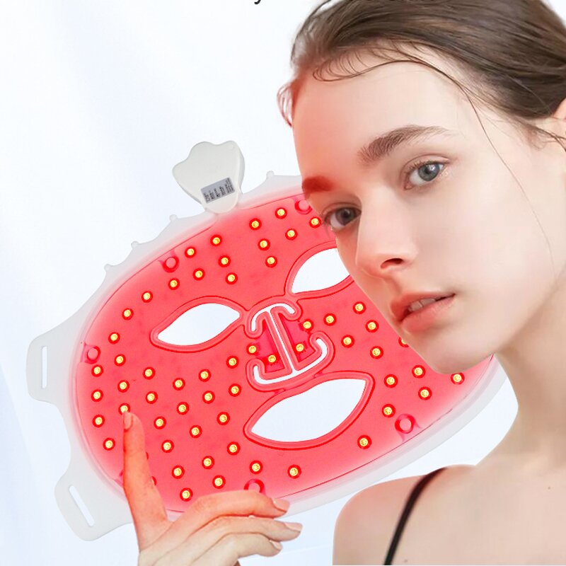 7 Color Petal LED Mask - Multi-Function Skin Rejuvenation Large Lamps Silicone Instrument