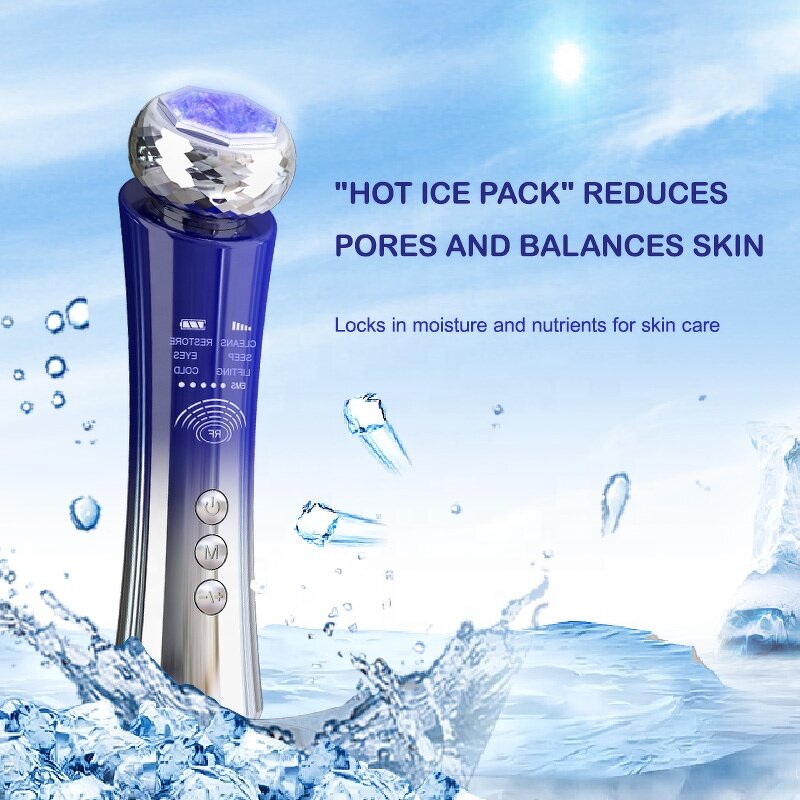 4 in 1 Face Lifting Device - RF Microcurrent Skin Care Cleansing Machine OEM ODM