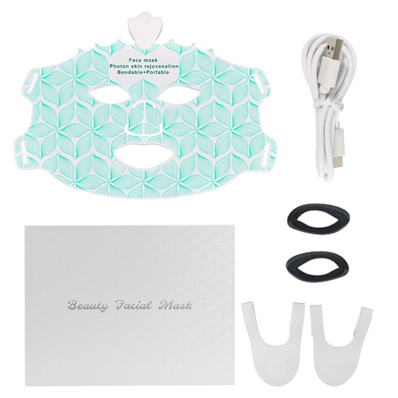 7 Color Petal LED Mask - Multi-Function Skin Rejuvenation Large Lamps Silicone Instrument