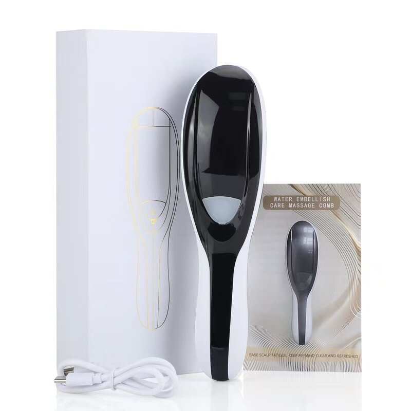 Laser Hair Growth Comb - Home Electric Vibrating Hot Dryer Comb for Hair Regrowth