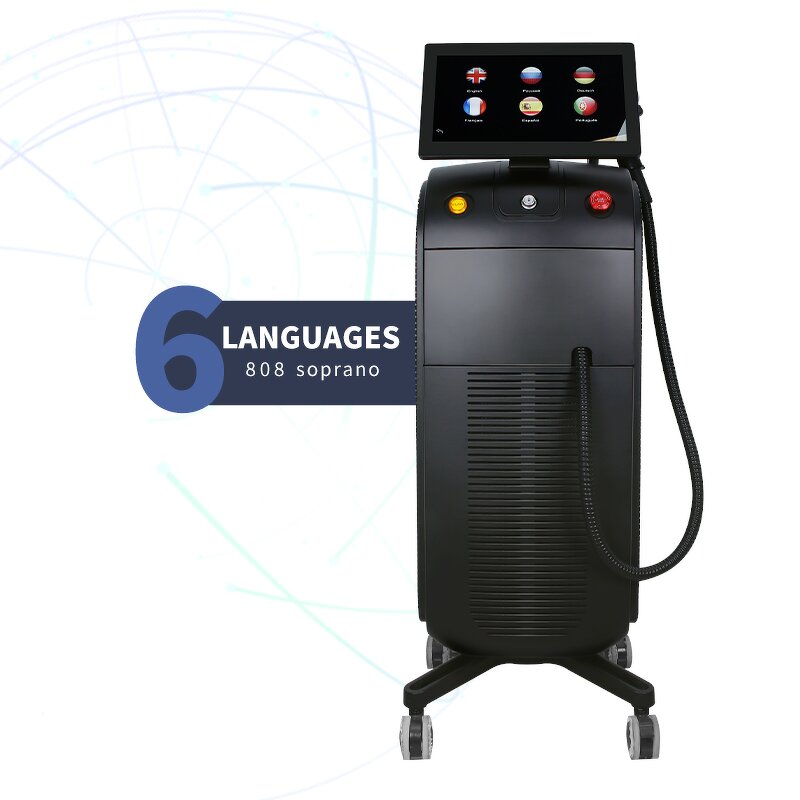 2 In1 Laser Hair Removal Machine - 808 Diode Multifunctional Salon Beauty Equipment