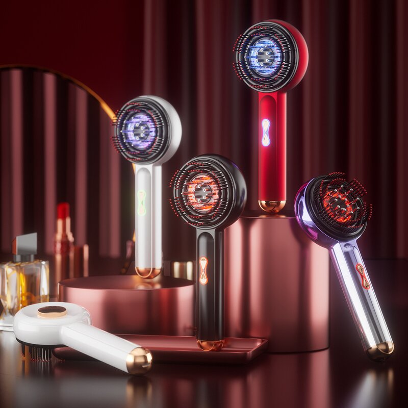 Electric Oil Applicator - Vibration Anti Hair Loss Liquid Comb for Hair Growth