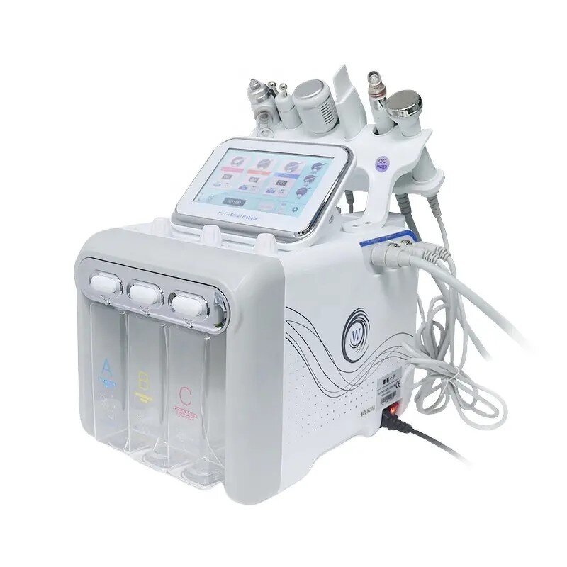 7 in 1 Hydro Facial Machine - Spa Skin Tightening Micro Dermabrasion Wrinkle Remover Device