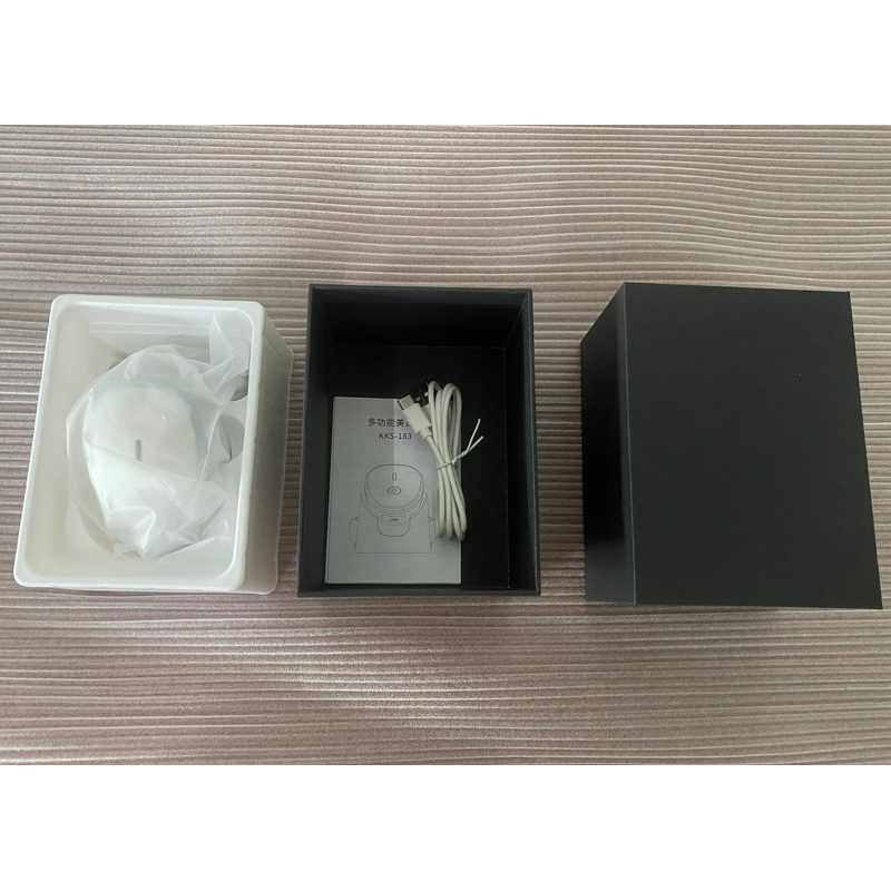 2 in 1 Microcurrent Device - 2025 New Trend EMS Facial Cleansing Brush Hot Massage